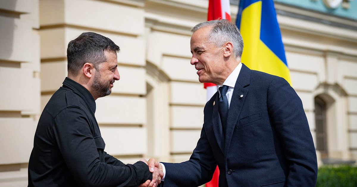 Зустріч Президента України та Прем’єр-міністра Канади