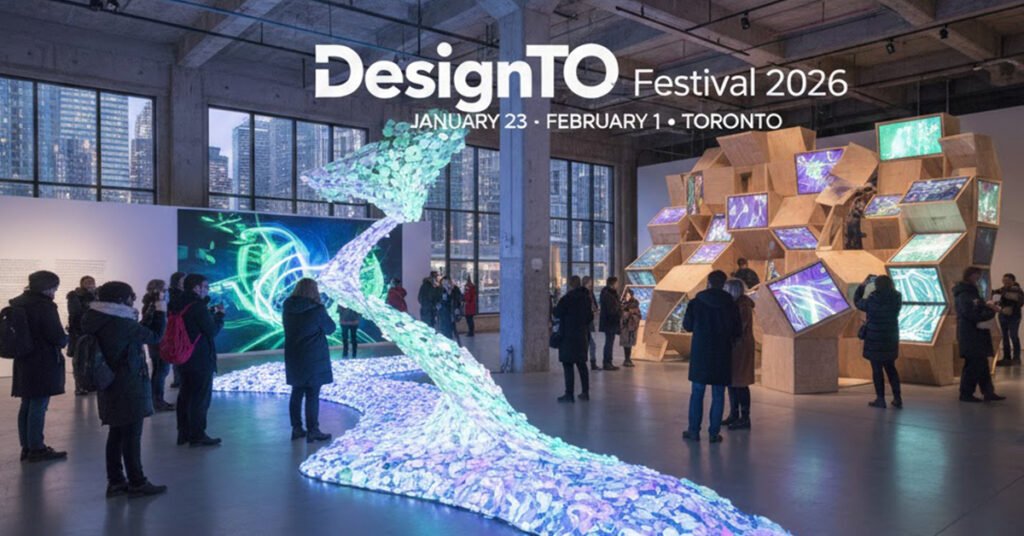 Виставка сучасного дизайну на фестивалі DesignTO 2026 у Торонто.