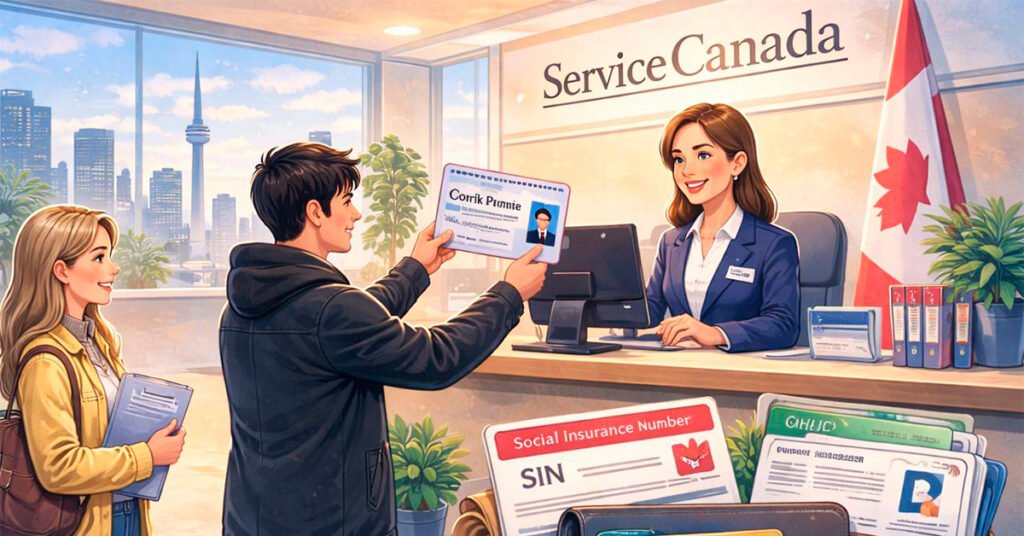 Оновлення документів після отримання статусу новий Work Permit у Канаді: SIN, OHIP та CRA