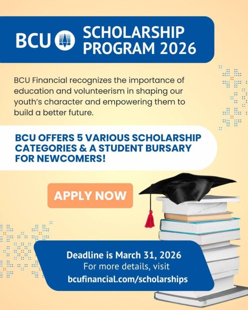 Список стипендій BCU Financial 2026: програми Оксани Процюк, Володимира Клиша та Nova Buduchnist