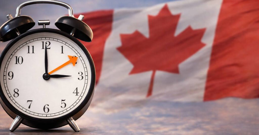 Перехід на літній час у Канаді 8 березня