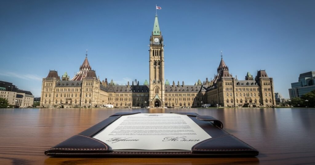 Офіційне представлення петиції про статус PR для українців у Парламенті Канади