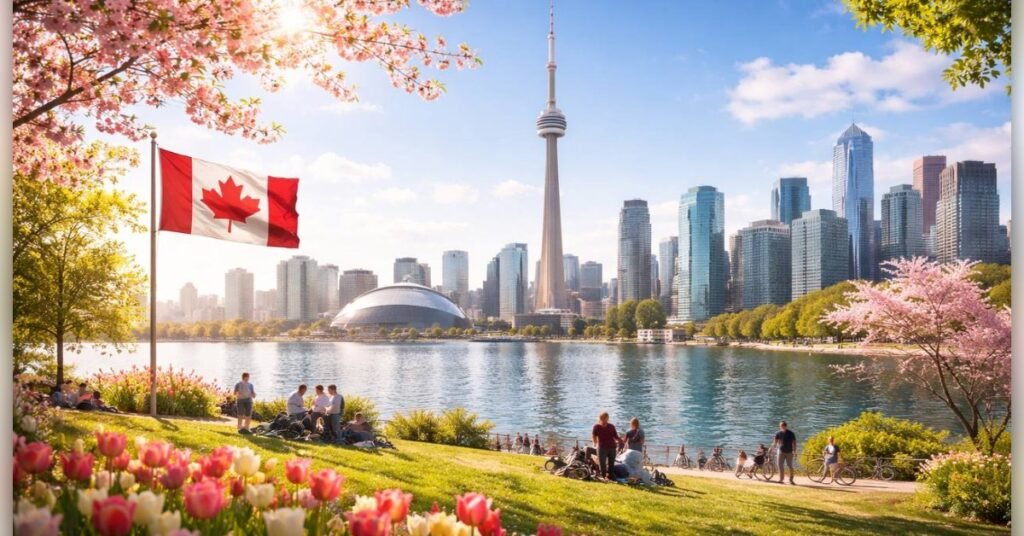 Інфографіка світового рейтингу щастя з прапором Канади на 25-му місці