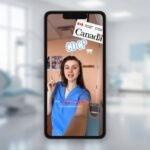 Софія Чижмодій, асистент стоматолога клініки Dr.Ren’s Dental Office у Торонто, консультує щодо програми Canadian Dental Care Plan.