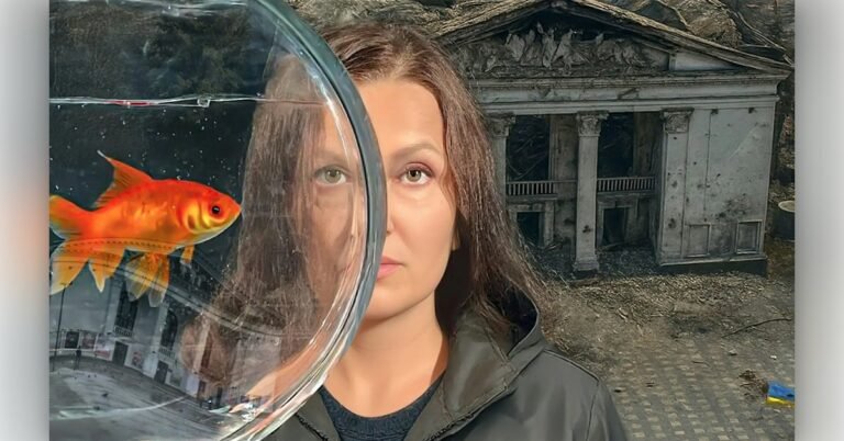 Афіша вистави Риби не плачуть Оксани Смільської в Торонто